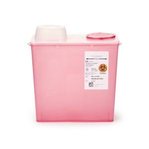 Monojectâ„¢ Multi-purpose Sharps Container, 1 Gallon, 7 x 6Â¾ x 10Â½ Inch<br>163401CS