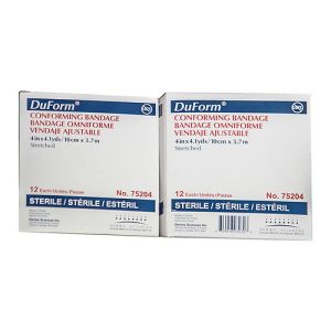 Duform® Sterile Conforming Bandage, 4 Inch x 4-1/10 Yard