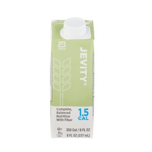 Jevity 1.5® Complete, Balanced Nutrition with Fiber, 8-ounce carton
