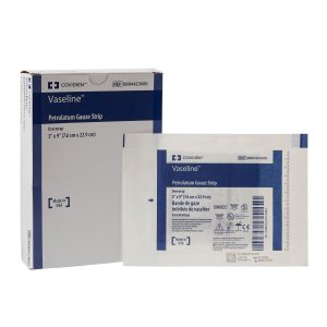 VaselineÂ® Petrolatum Impregnated Dressing, 3 x 9 Inch<br>32733DZ