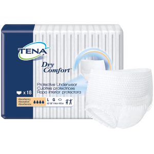 Tena? Dry Comfort? Absorbent Underwear, Large