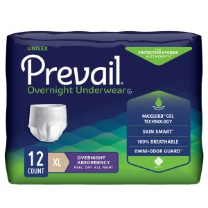 Prevail? Overnight Absorbent Underwear, Extra Large