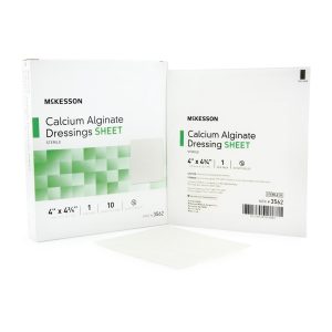 McKesson Calcium Alginate Dressing, 4 x 4? inch
