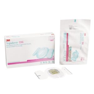 3M? Tegaderm? CHG I.V. Securement Dressing, 3? x 4? Inch