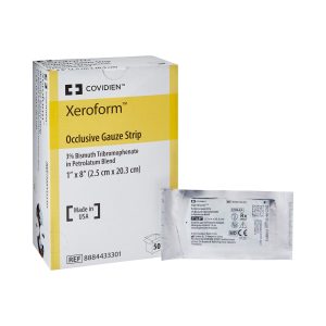 Xeroformâ„¢ Occlusive Xeroform Petrolatum Impregnated Dressing, 1 x 8 inch<br>147128CS
