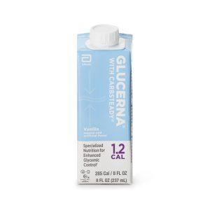 Glucerna? 1.2 Cal Vanilla Specialized Nutrition for Enhanced Glycemic Control, 8-ounce carton