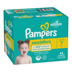 PampersÂ® Swaddlersâ„¢ Diapers, Size 7<br>1167784CS