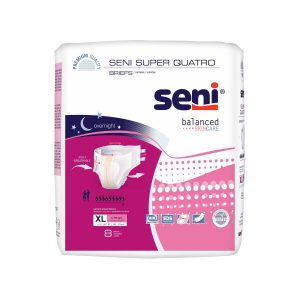 Seni? Super Quatro Severe Absorbency Incontinence Brief, Extra Large