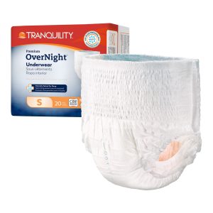 Tranquility® Premium OverNight™ Absorbent Underwear, Small