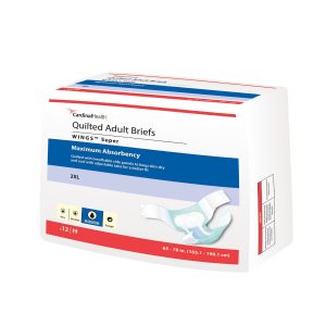 Wings? Super Maximum Absorbency Incontinence Brief, Extra Extra Large