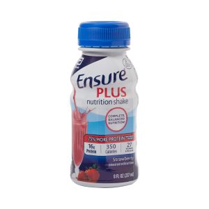 Ensure? Plus Nutrition Shake, Strawberry, 8-ounce bottle