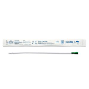 Cure Catheter™ Male Intermittent Catheter, 14 Fr., Straight