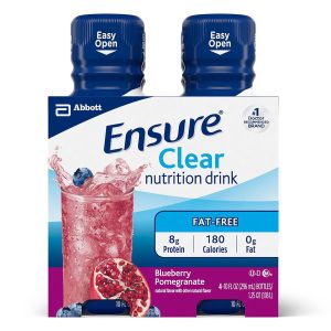 Ensure? Clear Therapeutic Nutrition, Blueberry Pomegranate, 10-ounce bottle