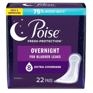 Poise® Fresh Protection™ Overnight Pads