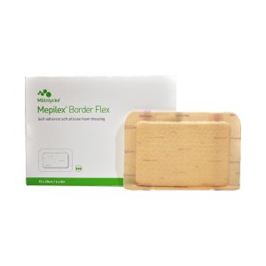 Mepilex? Border Flex Adhesive with Border Foam Dressing, 6 x 8 Inch