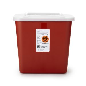 Monojectâ„¢ Multi-purpose Sharps Container, 2 Gallon, 10-9/10 x 10Â½ x 6Â¾ Inch<br>150987CS