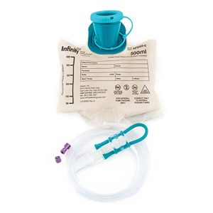 Enteral Feeding Pump Bag Set with ENFit® Connector Infinity® 500 mL Silicone NonSterile