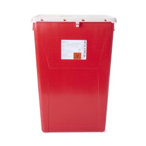 McKesson Prevent? Sharps Container, 18 Gallon, 24-3/5 x 17-3/10 x 13 Inch